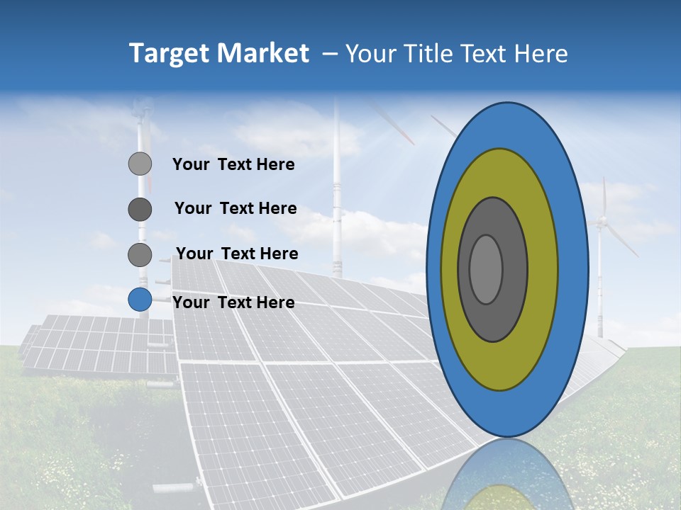 Environmental Field Power PowerPoint Template
