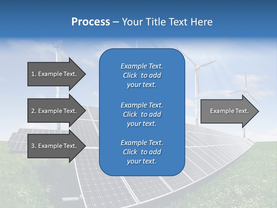Environmental Field Power PowerPoint Template
