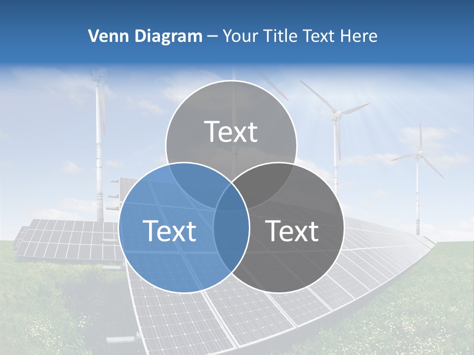 Environmental Field Power PowerPoint Template