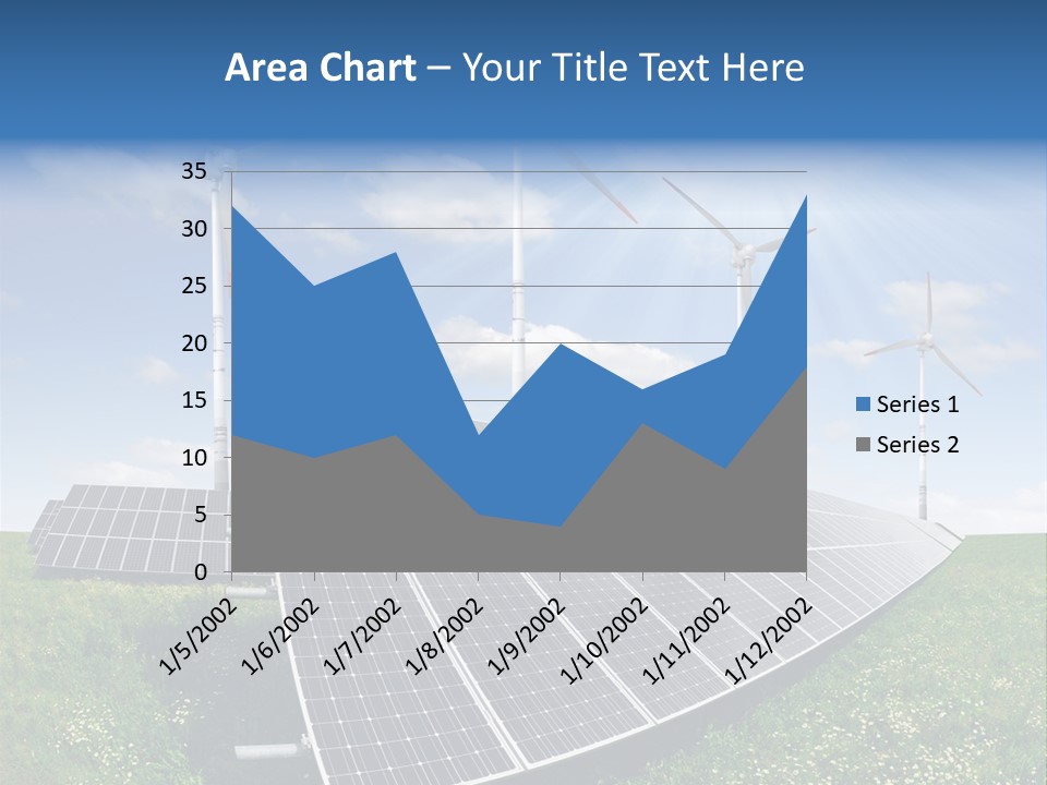 Environmental Field Power PowerPoint Template