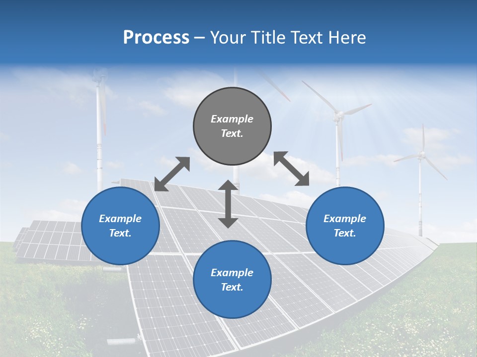 Environmental Field Power PowerPoint Template