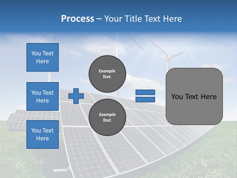 Environmental Field Power PowerPoint Template