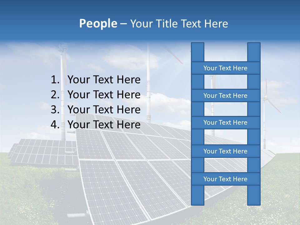 Environmental Field Power PowerPoint Template