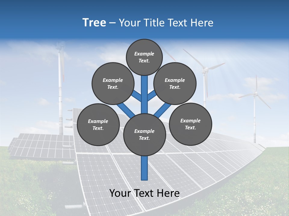 Environmental Field Power PowerPoint Template