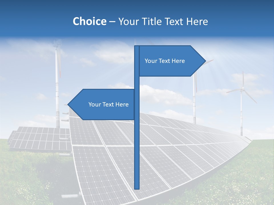 Environmental Field Power PowerPoint Template