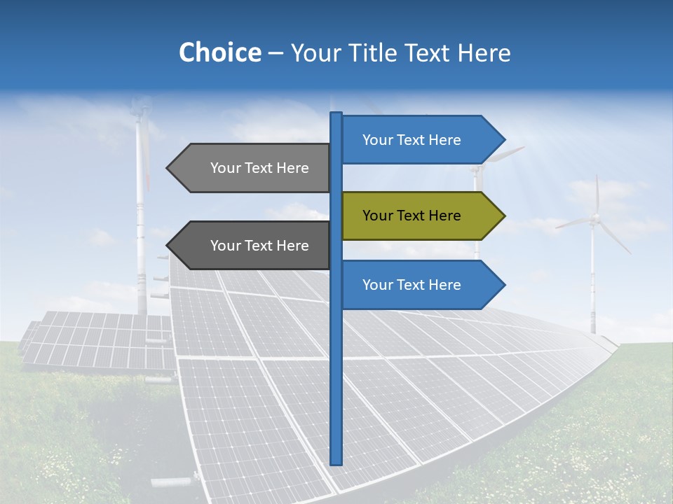 Environmental Field Power PowerPoint Template