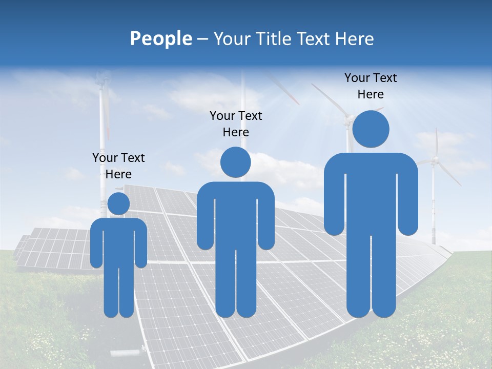 Environmental Field Power PowerPoint Template