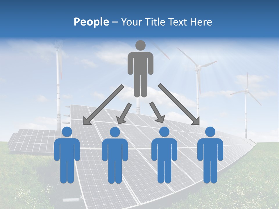 Environmental Field Power PowerPoint Template