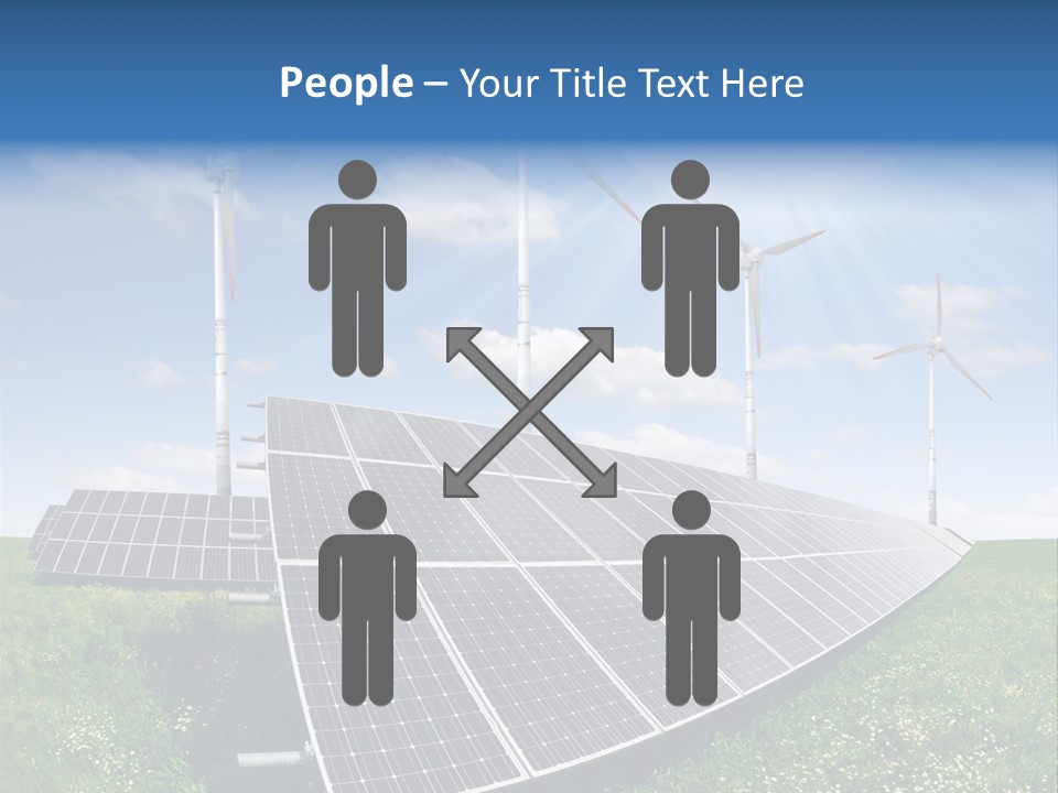 Environmental Field Power PowerPoint Template