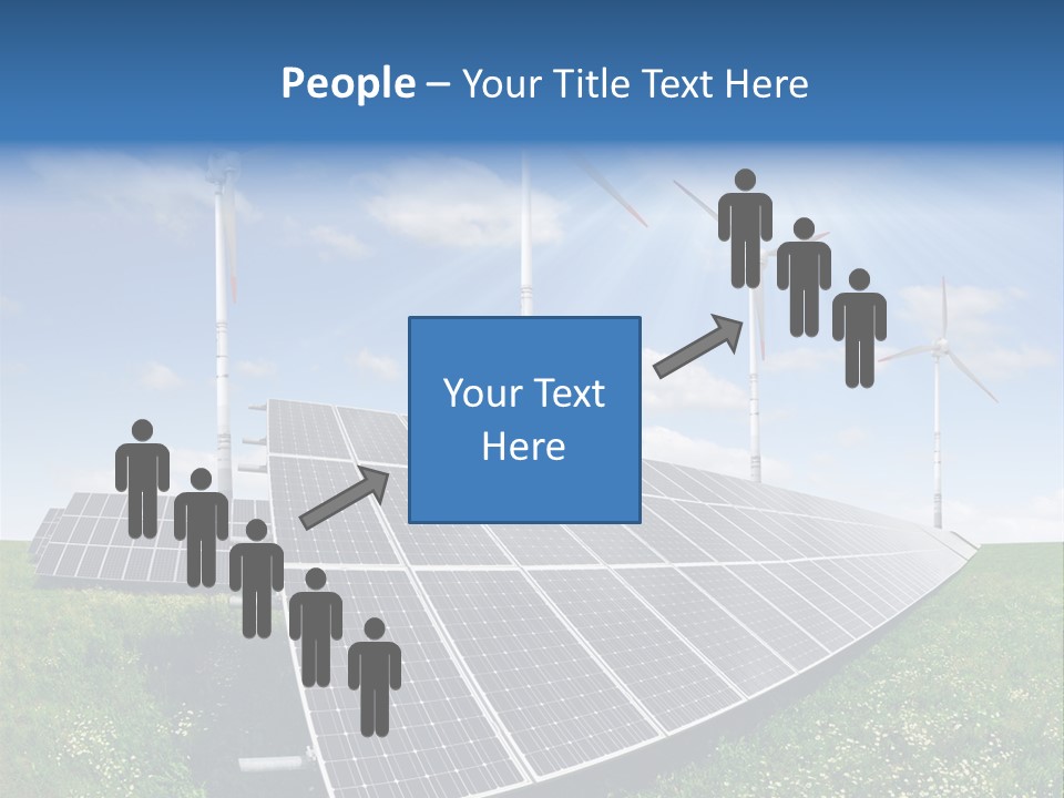 Environmental Field Power PowerPoint Template