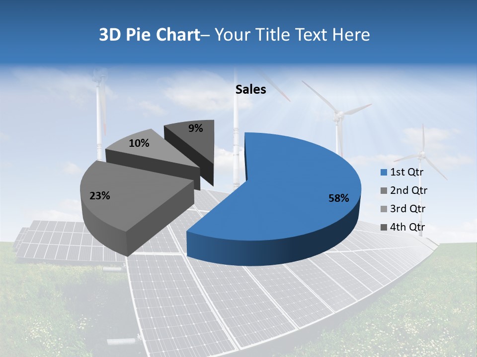 Environmental Field Power PowerPoint Template