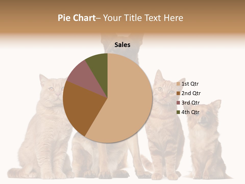 Looking At Camera Tongue Animal PowerPoint Template