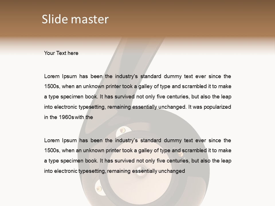 Technology Party Silver PowerPoint Template