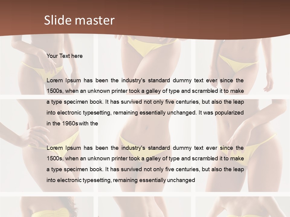 Sport Skin Part PowerPoint Template