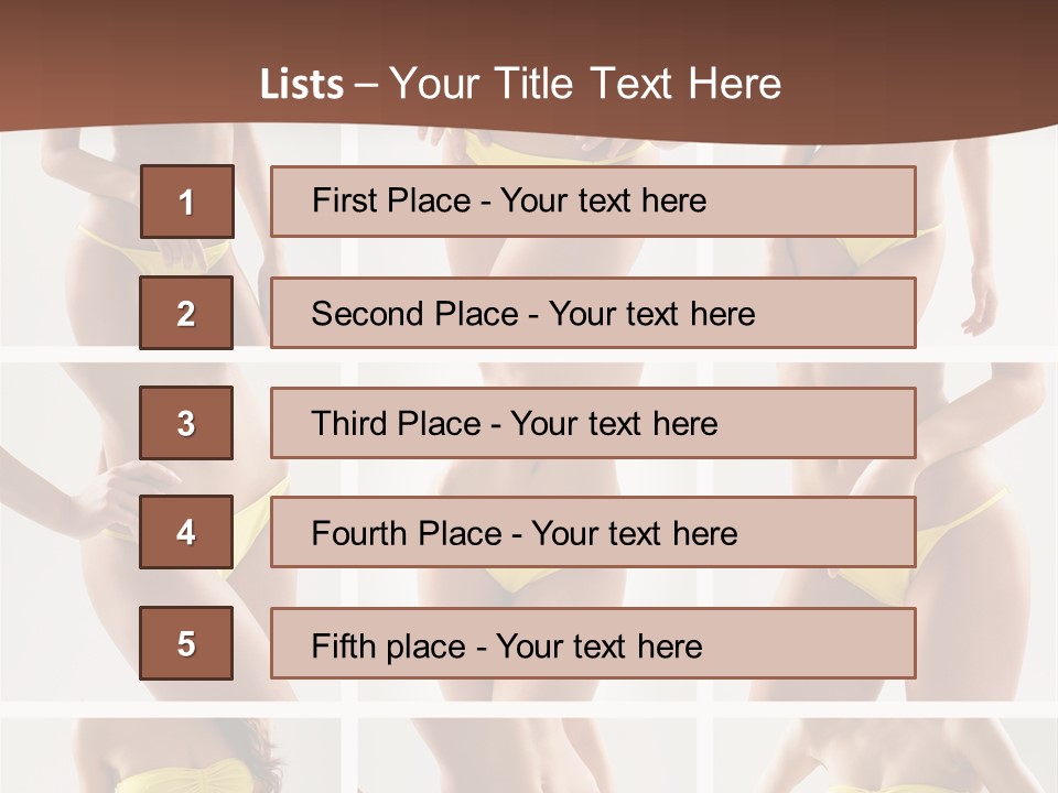 Sport Skin Part PowerPoint Template