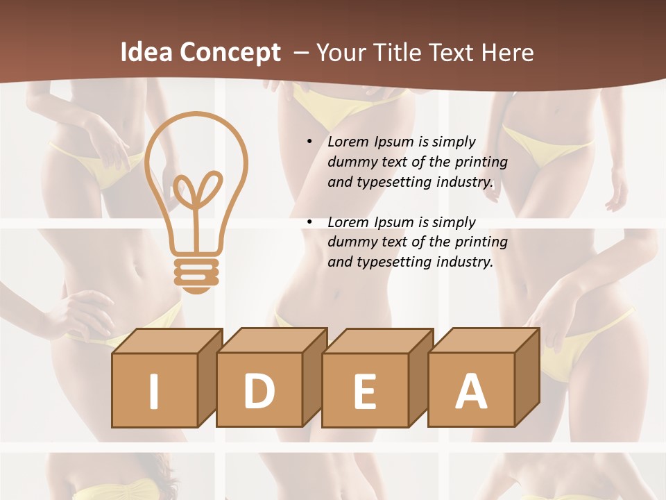 Sport Skin Part PowerPoint Template