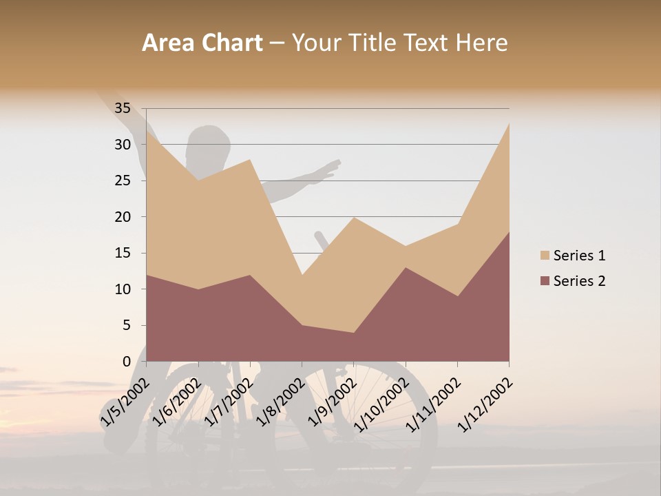 Cycli T Exerci E Hand Up PowerPoint Template