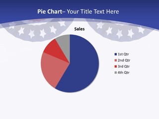 Patriotic United States Of America Sale PowerPoint Template