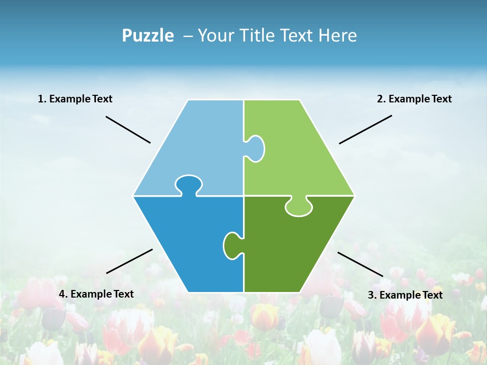 Park Valentine Greeting PowerPoint Template