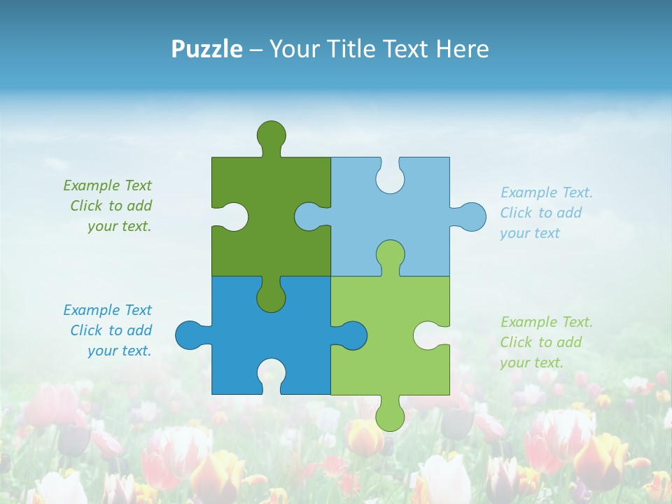 Park Valentine Greeting PowerPoint Template
