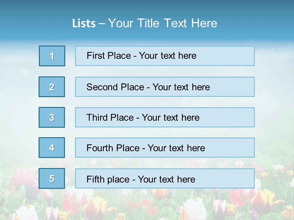 Park Valentine Greeting PowerPoint Template