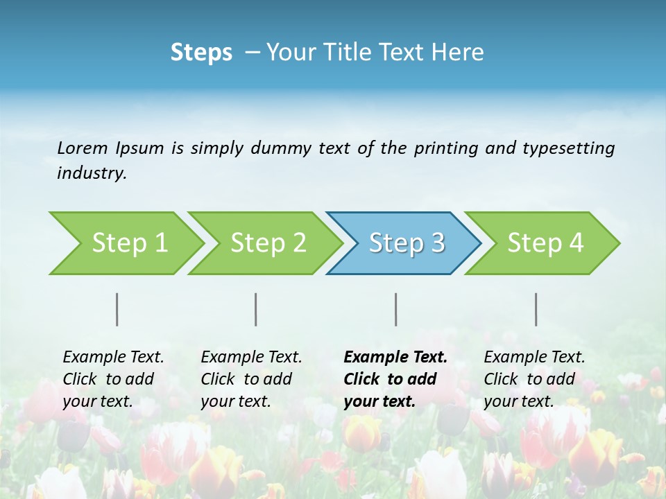 Park Valentine Greeting PowerPoint Template
