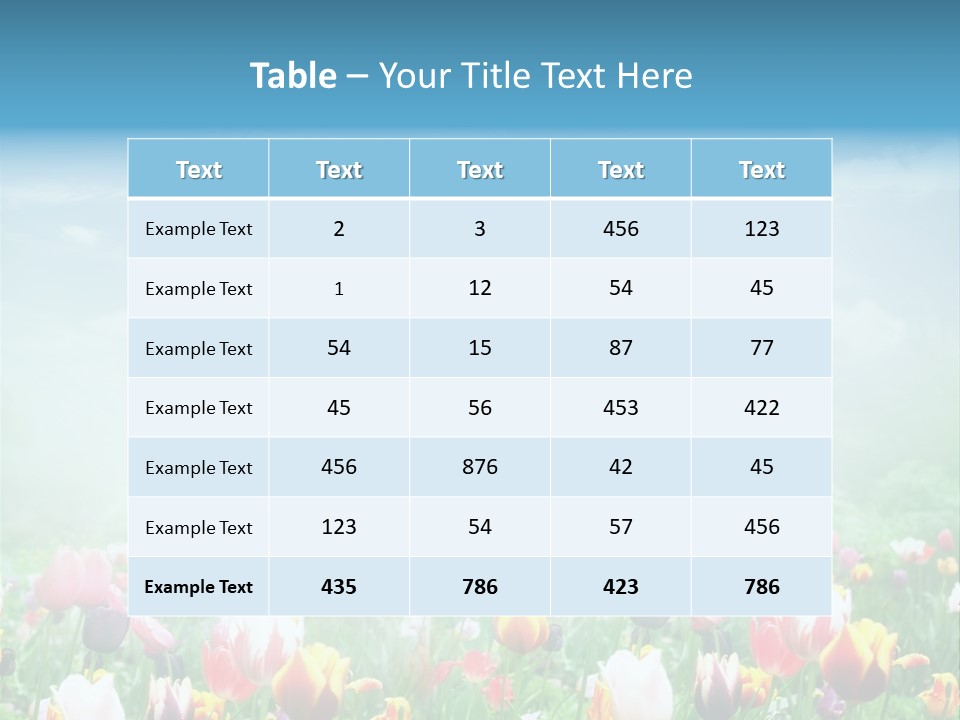 Park Valentine Greeting PowerPoint Template