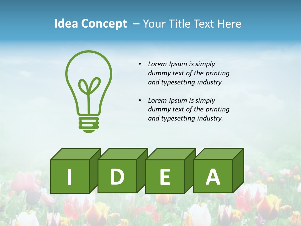 Park Valentine Greeting PowerPoint Template