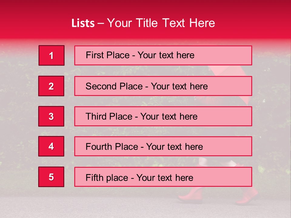 Copyspace Outdoors Seasonal PowerPoint Template