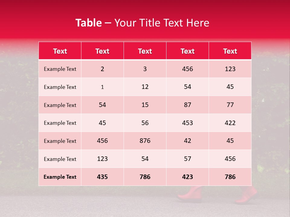 Copyspace Outdoors Seasonal PowerPoint Template
