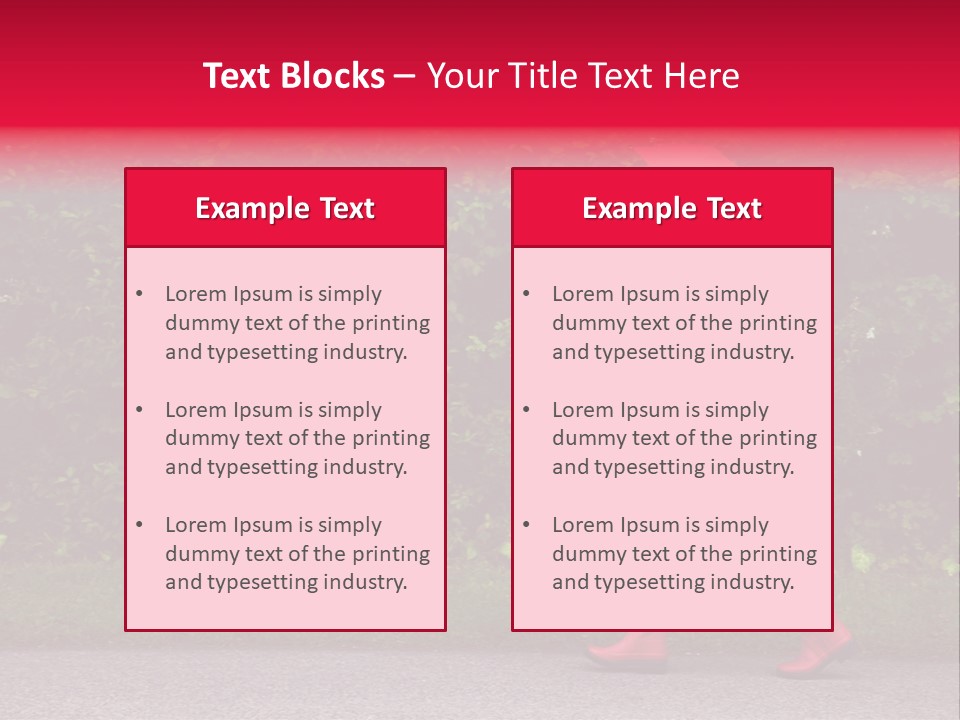 Copyspace Outdoors Seasonal PowerPoint Template