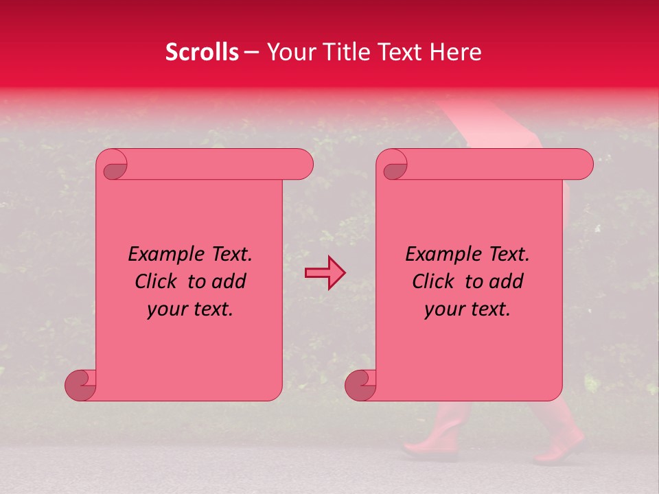 Copyspace Outdoors Seasonal PowerPoint Template
