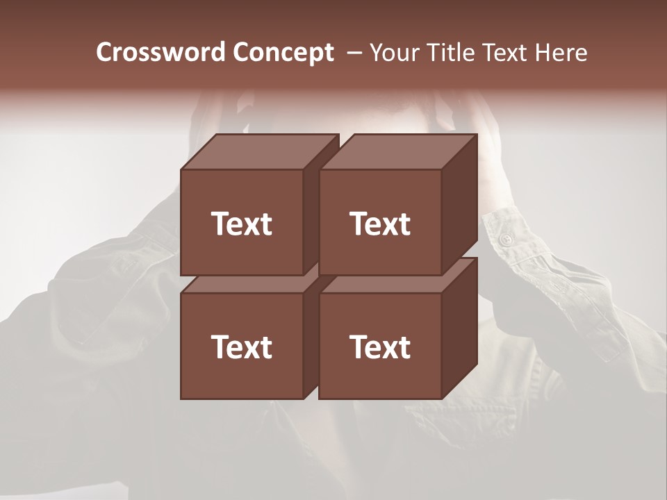 Portrait Music Headphones PowerPoint Template