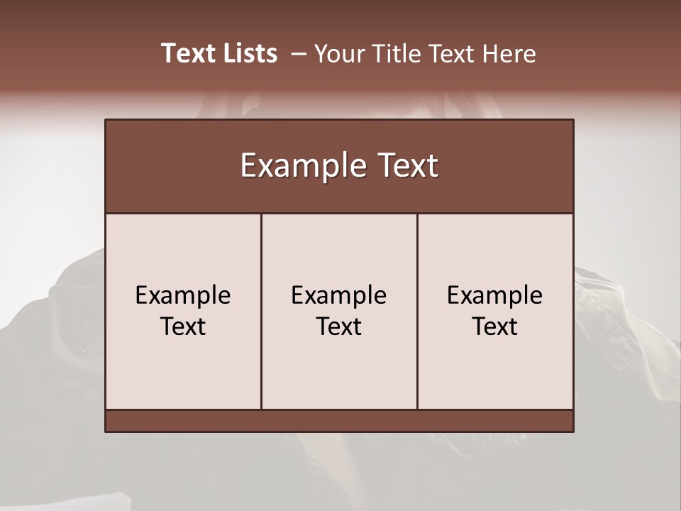 Portrait Music Headphones PowerPoint Template