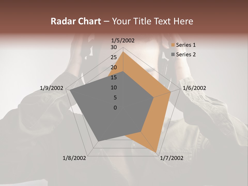 Portrait Music Headphones PowerPoint Template
