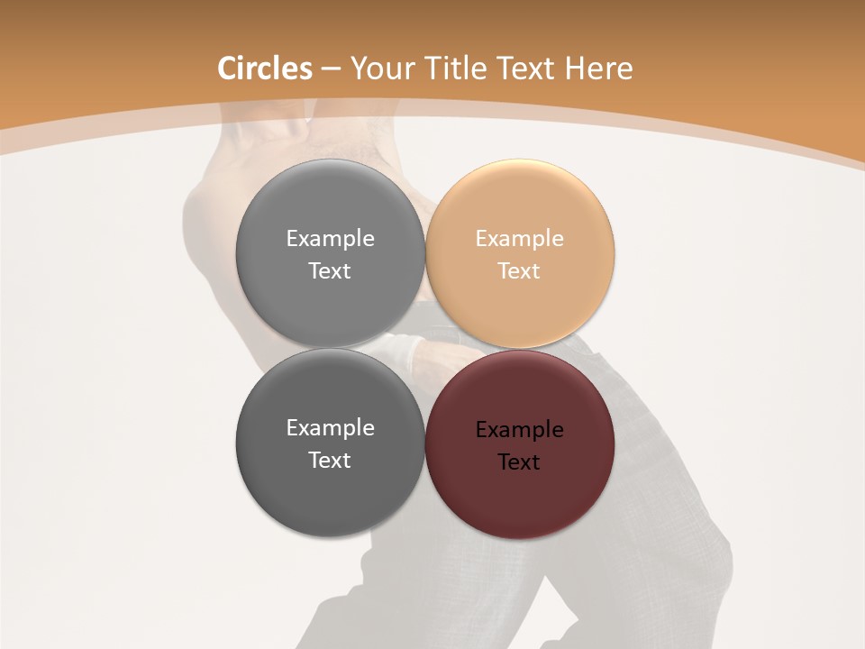 Modern Young Dancer PowerPoint Template