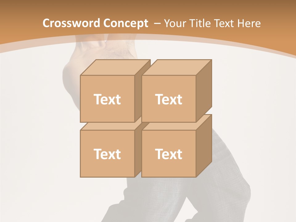 Modern Young Dancer PowerPoint Template