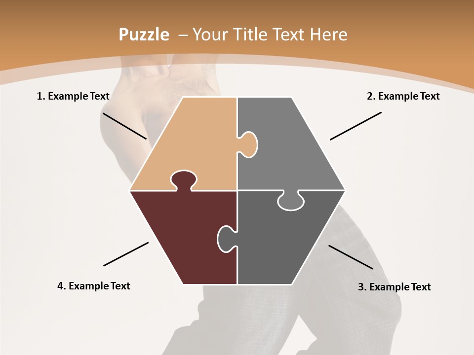 Modern Young Dancer PowerPoint Template