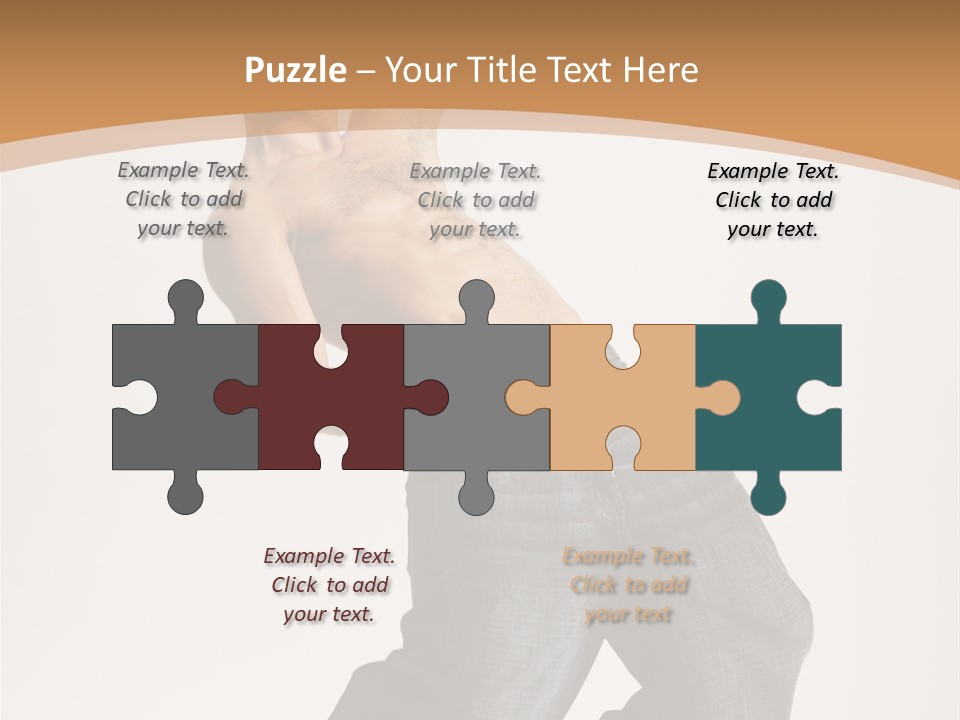 Modern Young Dancer PowerPoint Template