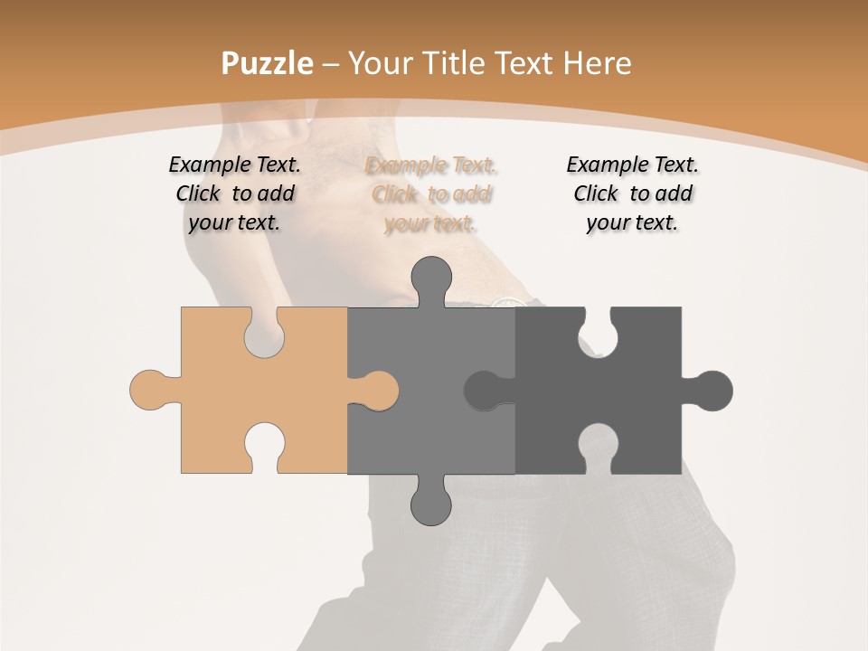 Modern Young Dancer PowerPoint Template