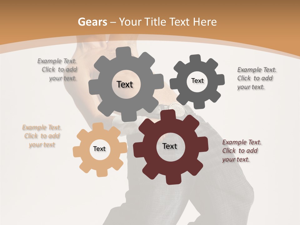 Modern Young Dancer PowerPoint Template