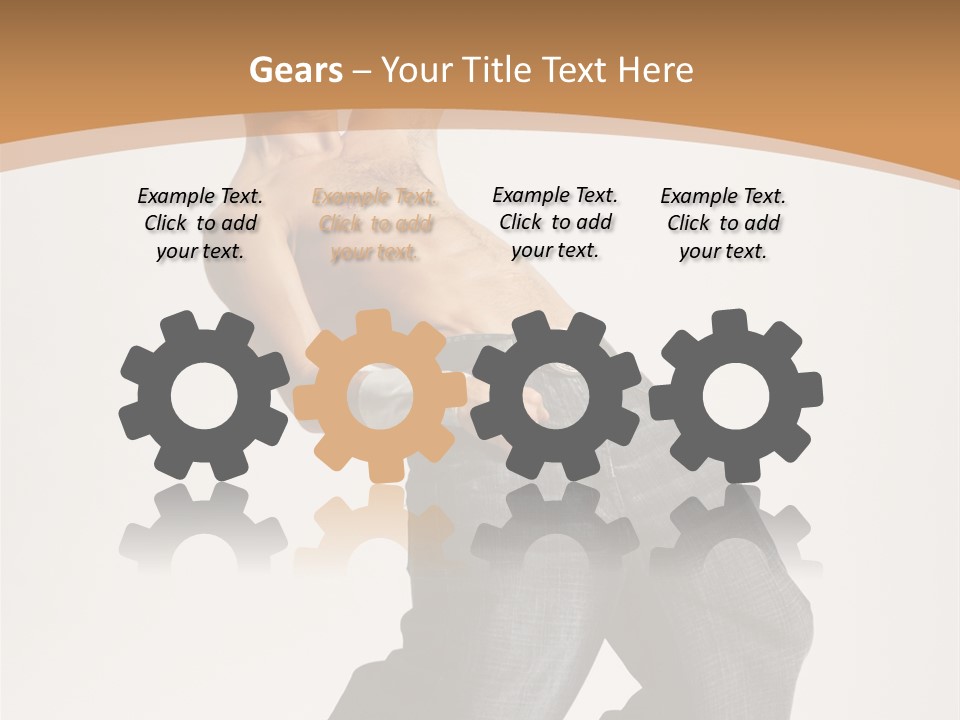 Modern Young Dancer PowerPoint Template