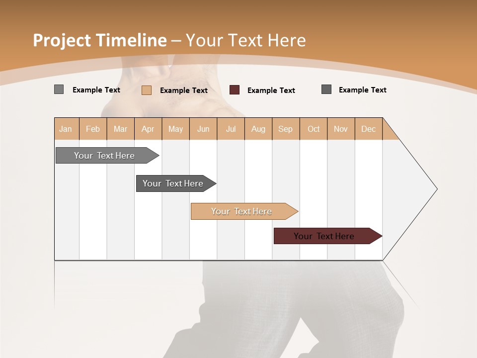 Modern Young Dancer PowerPoint Template
