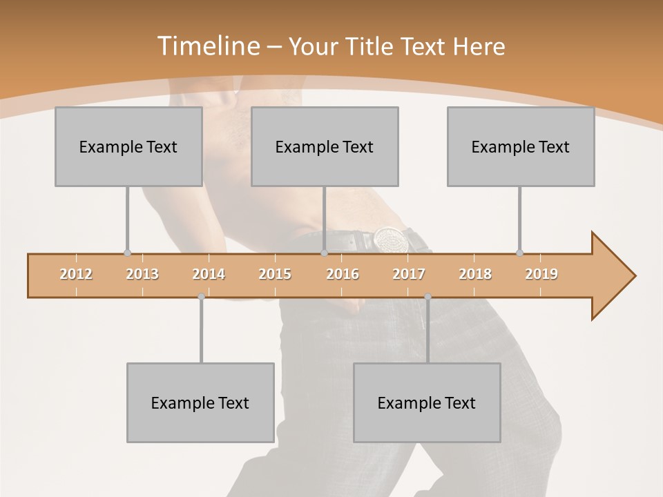Modern Young Dancer PowerPoint Template