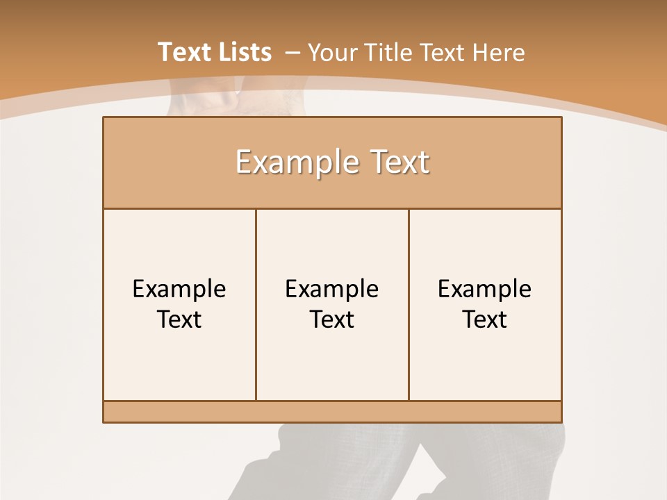 Modern Young Dancer PowerPoint Template