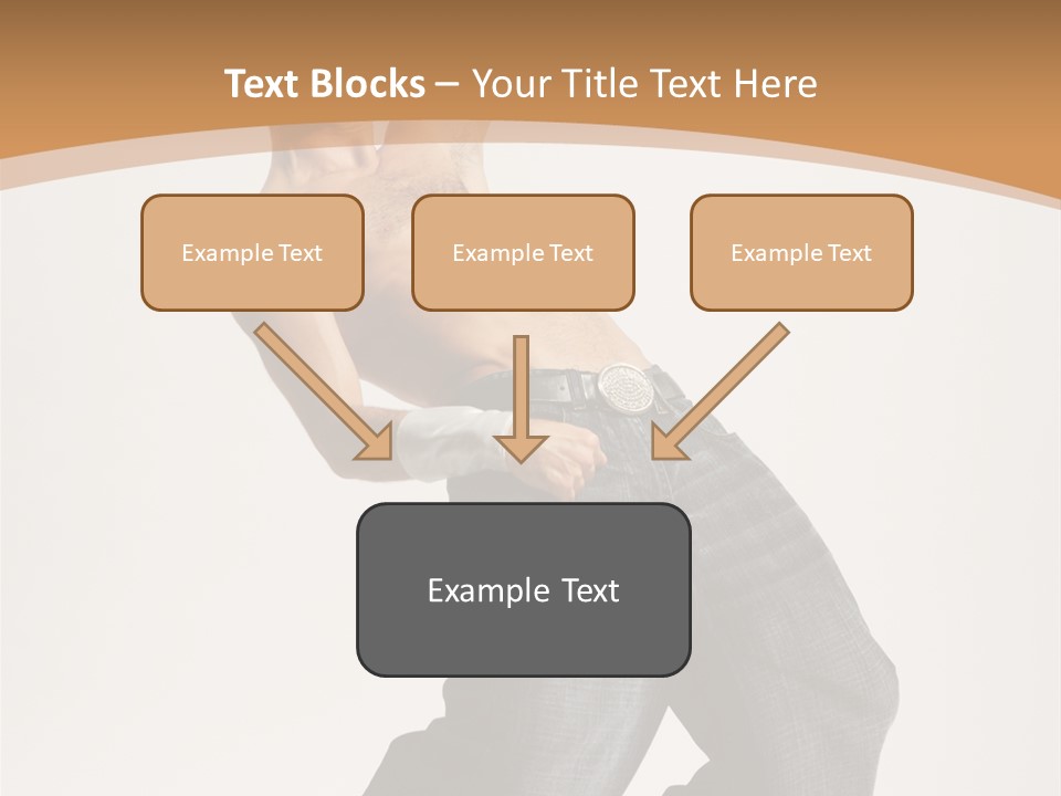 Modern Young Dancer PowerPoint Template