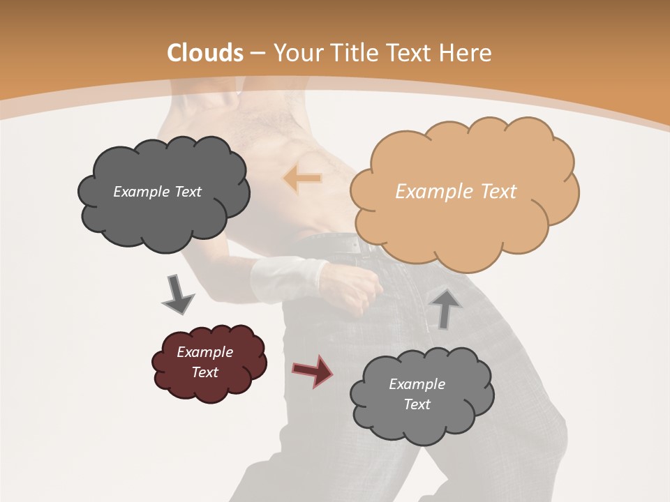 Modern Young Dancer PowerPoint Template