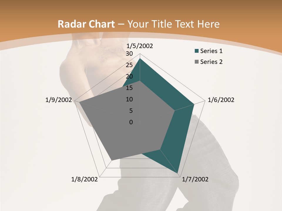 Modern Young Dancer PowerPoint Template