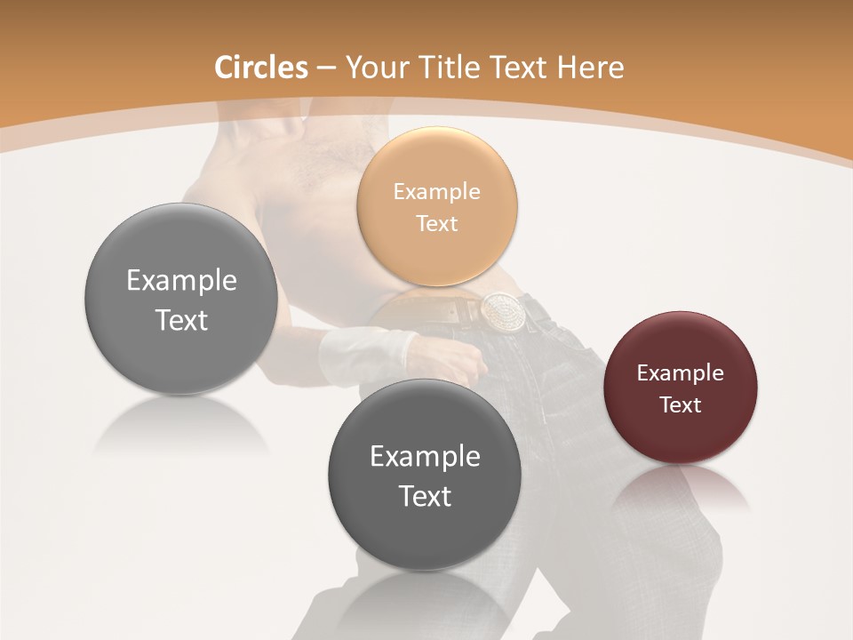 Modern Young Dancer PowerPoint Template