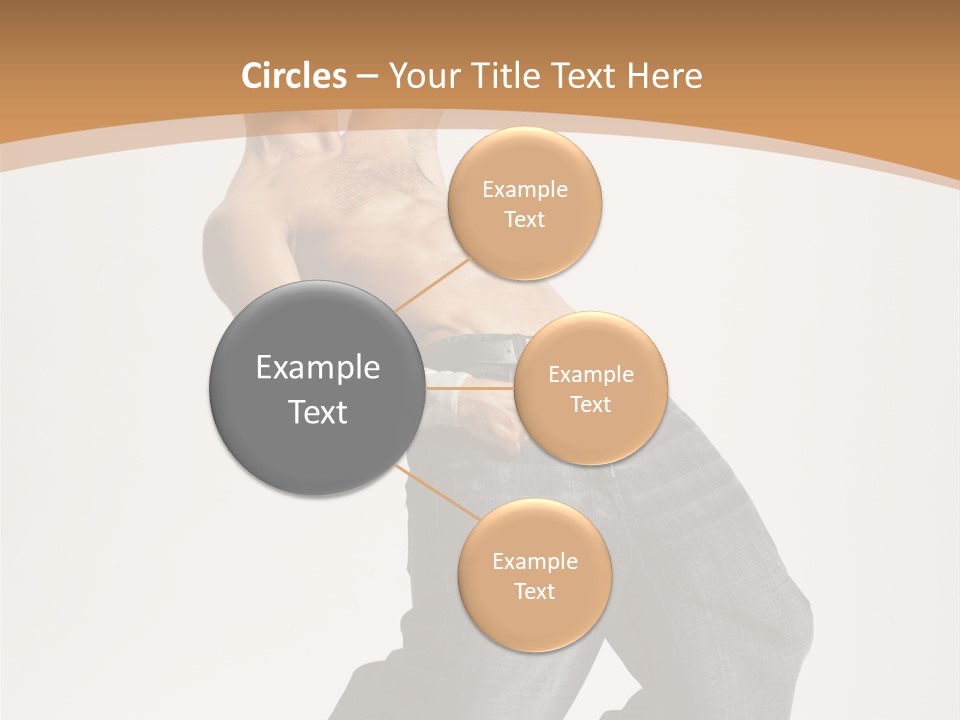 Modern Young Dancer PowerPoint Template